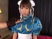 Kämpfendes Mädchen Chun Li - Misa Ando